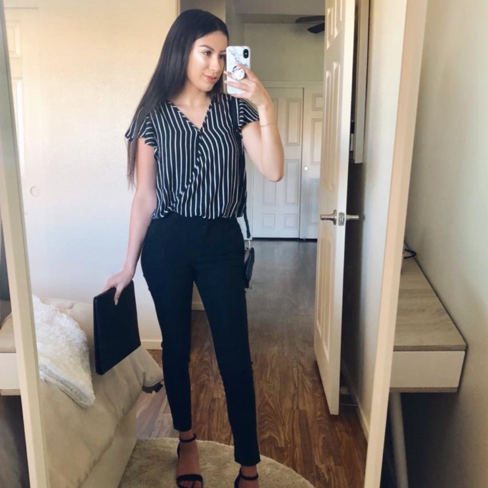 BLACK SLACKS